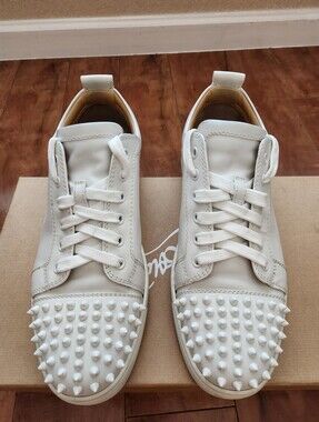 Christian Louboutin Luis Junior Spikes Mens Sneakers Size 40.5
